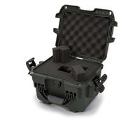 Camera case with foam Nanuk 908 Green 318x249x203 mm