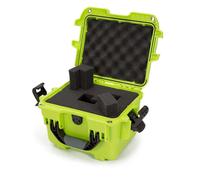 Camera case with foam Nanuk 908 Green 318x249x203 mm