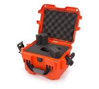 Camera case with foam Nanuk 908 Orange 318x249x203 mm