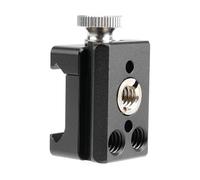 Camera Cheese Mounting Plate Camera Cheese Plate Tripod Mount 1/4 3/8 Positioning Cold Boot Clip Attachment Action Mount