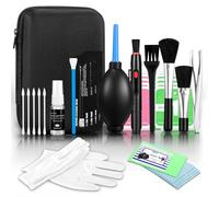 Camera Cleaning kit - Professional Camera Lens Cleaning Kit,Complete DSLR & Mirrorless Camera Sensor Cleaning Set Kit with Lens Pen, Blower, Brush, and Solution for Photography Essentials