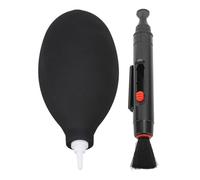 Camera Cleaning Kit, Professional DSLR Cleaning Tools with Cleaning Pen, Jelly Pen, Air Blower, Cleaning Cloth, Lens Cleaning Kit (Black)