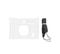 Camera Clear Case for Instax EVO Instant Film Camera Portable Transparent Camera Case with Shoulder Strap