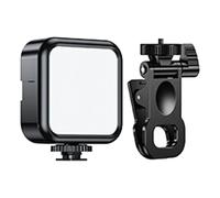 Camera Clip Led Light, Live Streaming Video Lamp, Compact Broadcast Lighting, Flexible Laptop Mount, Adjustable Brightness Illumination for Phone Virtual Meeting Content Creation 4.92x1.38x2.87 Inches