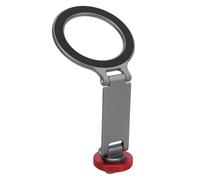 Camera Cold Shoe Magnetic Phone Holder, Flexible Tripod Mount Adapter Smartphone Folding Stand 1/4in Thread, Aluminum Alloy, Easy Magnetic Loop Attachment