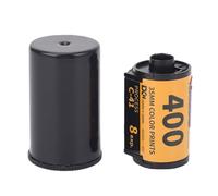 Camera Color Film 35mm Fine Grain Wide Exposure Latitude High Resolution HD Color Negative Film for 135 Cameras Low Light Fast Action Photography Plastic 4.7x2.3cm (8 Sheet)