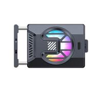Camera Cooling Fan Semiconductor Coolers Systems With USB C Charging LED Light For Live Broadcast 4K Footages