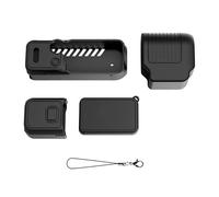 Camera Cover Set Compatible with Pocket 4, BRDRC Silicone Lens Screen Body Sleeve for Handheld Camera Use Storage Case Grip Shell