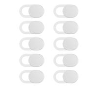 Camera Cover Slider - 10 Pack Webcam Privacy Screen Ultra Thin Self Adhesive Cover | Easy to Install Camera Blocker Sliding Film to Protect Privacy of Laptops, Phones