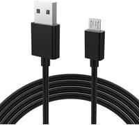 Camera Data Transfer & Charging Cord Compatible with Sony Alpha A6000 A6300 A6400 A6500 A5100 A5000 A7IIK A99II, Cyber-Shot DSCHX200V, DSCHX400, DSCHX80, DSCWX220, DSCWX350 Replacement cable (Black)