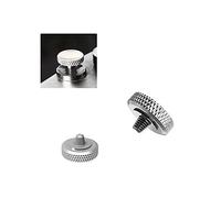 Camera Deluxe Silver Concave Release Shutter Button for Fujifilm X100VI Digital Camera