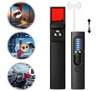 Camera Detector RF Wireless Invisible Camera GPS Tracker Signal Finder 1-6.5GHz Frequency Range Adjustable Sensitivity