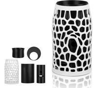 Camera Disguise Vase Compatible with Ring Indoor Cam (2nd Gen), Decorative Hidden Camera Cover Vase, Tool-Free Simple Installation, Plants Not Included