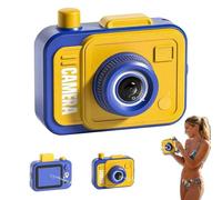 Camera Double Prank Water Gun, 2026 Prank Cameras Water Gun, Camera Squirt Guns Shoots Backwards, Reverse & Forward Splash Battle for Adults Suitable for Office or Party Game (Yellow)
