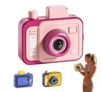 Camera Double Prank Water Gun, 2026 Prank Cameras Water Gun, Camera Squirt Guns Shoots Backwards, Reverse & Forward Splash Battle for Adults Suitable for Office or Party Game (Pink)