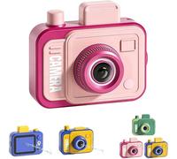Camera Double Prank Water Gun, 2026 Prank Cameras Water Gun, Reverse & Forward Splash Battle, Pranks Battle Waters Camera Fight, Novelty Game for Parties & Summer Fun (Pink)