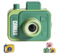 Camera Double Prank Water Gun, Adjustable Two-Way Pool Squirter, Creative Camera Water Toy for Family Outdoor Games, Summer Vacation, Beach, Park Play (Green)