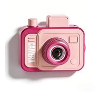 Camera Double Prank Water Gun, Prank Camera Water Gun, Cameras Squirt Guns Shoots Backwards, Lightweight Safe for Family Outdoor Waters Fighting Games (Pink)