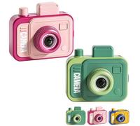 Camera Double Prank Water Gun,Prank Two-Way Camera Water Gun,Pull the Trigger & Shoot Backwards,Press the Button and Shoot Forwards,Novelty Game for Parties & Summer Fun (Set2)