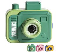 Camera Double Prank Water Gun,Prank Two-Way Camera Water Gun,Pull the Trigger & Shoot Backwards,Press the Button and Shoot Forwards,Novelty Game for Parties & Summer Fun (Green)
