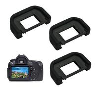 Camera Eyecup for Canon EF Eyepiece, Camera Eyepiece Replacement Viewfinder Protection for Canon EOS 300D 350D 400D 450D 500D 550D 600D 1000D 1100D 700D 100D Canon Digital Rebel Xsi Xti XS Pack of 3