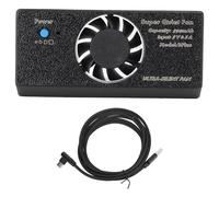 Camera Fan with 3 Modes, Speed Control Camera Cooling Fan Fan for A7M3 A7R4 A7RIII A7III A9II A6300 A6400 A6600 A6500 RX100 NEX, XT4 Cameras Flip Up Down Screen