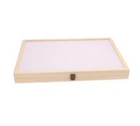 Camera Film Display Rack Wooden Storage Box for 135 35mm Films with 80 Slots Snap Closure Design for Photographers Home Decor