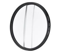 Camera Filter Accessories 77mm Linear Glass Prism Kaleidoscope Prism Blurred Foreground Repeated Color Images Camera Accessories Special Effects Filters (77mm Centerfield Split Diopter Filter)