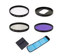 Camera Filter Bundle Set 3 In 1 UV CPL FLD Filter with Adapter ring Filter Pouch For Sony Cybershot RX100 VII, RX100 VI, RX100 V, RX100 IV, RX100 III, RX100 II, RX100 VA camera