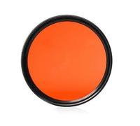 Camera Filter,Camera Lens Filters 37 40.5 43 46 49 52 55 58 62 67 72 77 82mm DSLR Camera Lens Red Orange Yellow Green Blue Purple Color Filter For Camera(82mm,Orange)