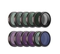 Camera Filter， Filter Kit,12 Packs Featuring ND,ND/PL,CPL,ND1000,LPR And Glow Mist 1/4 Filters Engineered, Compatible For DJI Osmo Nano ，parts