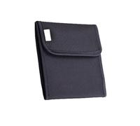 Camera Filter Pouches Lens Filter Case for Up to 82mm Circular and Square Foldable Canvas Bag for Travel Use, Black, 103x105mm/4.06x4.13inch, one-piece