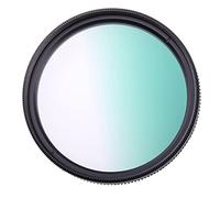 Camera Filters 49/52/55/58/62/67/72/77/82mm Ultra Slim Frame Full Grey Pink Green Blue Red Brown Color Filter For DSLR SLR Camera Lens(49mm,Gradual Green)