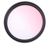 Camera Filters 49/52/55/58/62/67/72/77/82mm Ultra Slim Frame Full Grey Pink Green Blue Red Brown Color Filter For DSLR SLR Camera Lens(49mm,Gradual Pink)