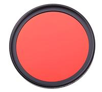 Camera Filters 49/52/55/58/62/67/72/77/82mm Ultra Slim Frame Full Grey Pink Green Blue Red Brown Color Filter For DSLR SLR Camera Lens(49mm,Full Orange)