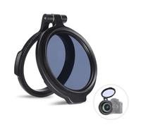Camera Filters, Step Up Rings with Aluminum Alloy CNC Camera Filter Adapter Ring Nd Filter Adapter Ring Nd Filter for Indoor Outdoor (77mm)