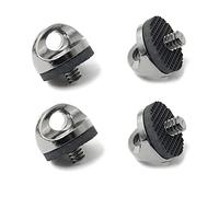 Camera Fixing Screw WELWIK 4pcs 1/4" Camera Neck Strap Screw Holder 1/4-20 Thread Camera Screws with Rubber Washer