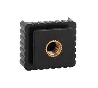 Camera Flashes Hot Shoe Mount Stand With Secure 1/4" Threaded Hole For Tripod Lights Holder