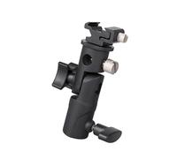 Camera Flashing Mount Rotation Light Stand Bracket with Umbrella Reflector Holder for Camera DSLR Studio Light Professional Flashing Accessory