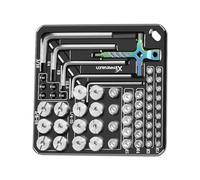 Camera Gear Storage Box Aluminum Alloy Base Plate for Efficient Space Management Organizers