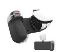 Camera Grip For Cell Phone - 360° Rotatable Selfie Stand | Magnetic Handle With Fill Light & Remote, ABS 13x4.8x9cm, 100mAh Battery For Indoor Gym Vlogging, Photography, Travel, Party, Studio, Outdoor