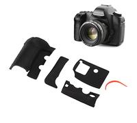 Camera Grip Rubber Pad for Nikon D810 Camera, Grip Rubber Set Left Side Thumb Bottom Rubber Cover with Adhesive Repair Parts, Durable Wear Resistant
