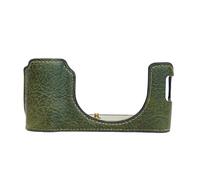 Camera Half Shell Case PU Leather Bag For X100VI With Tripod Mount And Interior Tripod Mountable Camera Case