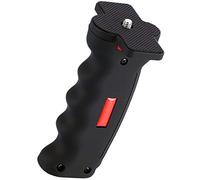 Camera Handle Stabiliser Camcorder Handle with 1/4 Inch Screw and Thread Holes, DSLR System Camera Holder Ergonomic Handheld Camera Grip Stabilizers Carrying Aids, 12 x 5 cm, Black