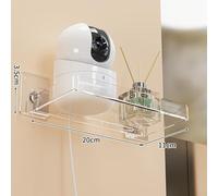 Camera Holder With Thickened Acrylic Material For Heavy Duty Support On Wall Surfaces Without Drilling Required(L)