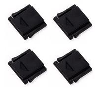 Camera hot Shoe Protective Cover, hot Shoe Camera caps, Suitable for Most DSLR Cameras from Sony, Canon, Nikon, Panasonic, etc. Plastic Black 4pcs
