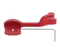 Camera Hot Shoe Thumbs Grips Premium Aluminum Alloy Thumbs Rest Handle Ergonomic Design for Q Typ116 Q2 Red 12g