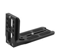 Camera L Bracket, Universal Fit, Two Way Usage, 1 4 Inch Screw, L Bracket, Anti Slip, Convenient Lanyard Hole Design, for D750 D850 D3400