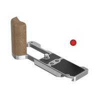 Camera L-Grip For Fujifilm X-M5 One-Handed Grip Shooting Bracket Cold Shoe Finger Grip Anti-Slip Ergonomic Side Hand Grip Accessories (Silver)