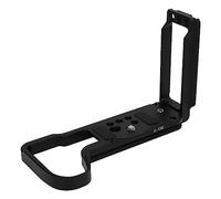 Camera L Quick Release Plate, Vertical Horizontal Switching Quick Release System QR Plate with 1/4in & 3/8in Screw Holes, Camera Mounting Adapter for Panasonic S5II